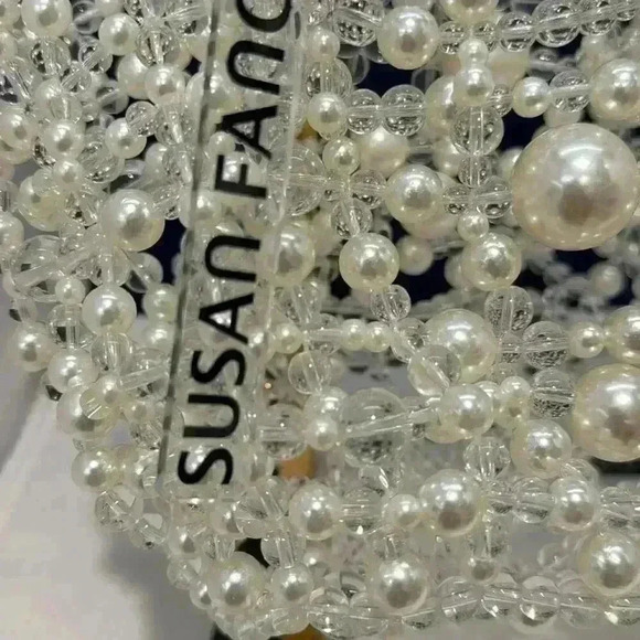 New Susan Fang BUBBLE WEAVE BASKET PEARL Bag - Picture 8 of 10